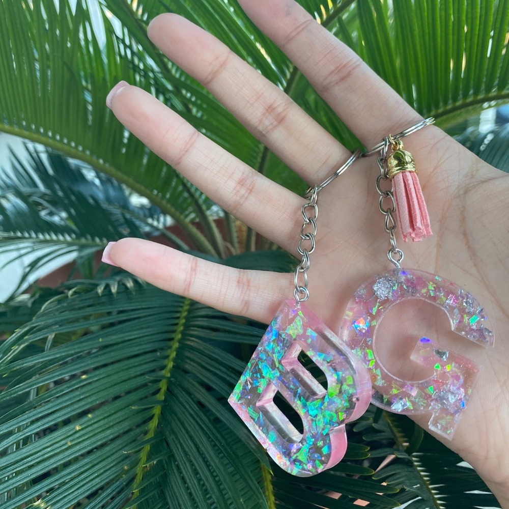 Resin Handmade Keychains - Picture 2 of 7